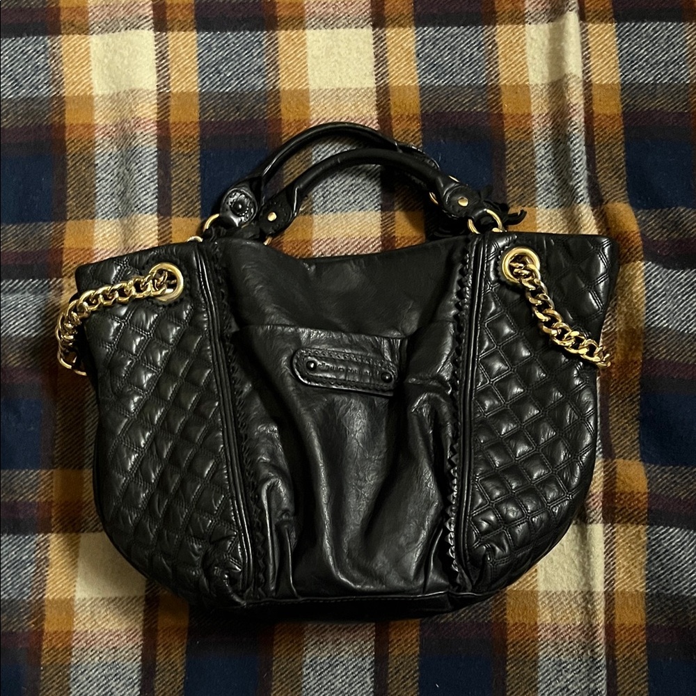 Juicy Couture Black Quilted Shoulder Bag
